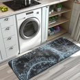 thumbnail image 3 of Math Equations Glowing Formulas Black Pattern Kitchen Rug Mat,Kitchen Runner Rugs Non Skid Washable,Decorative Kitchen Floor Mats for Kitchen,Sink,Laundry,17"x47.2", 3 of 7