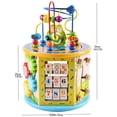 thumbnail image 1 of Herramienta Educativa Temprana Para Niños, Juguetes Interactivos Multifunción De Seis Lados, Gran Cuenta Redonda, Caja Del Tesoro, Cuentas De Rompecabezas, Juguete De Matemáticas Moyic FN003073-00, 1 of 6