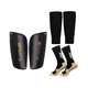 thumbnail image 3 of Set Espinilleras.  Bloosom Calcetines Antideslizantes, Fútbol Adulto, Negro, 3 of 4