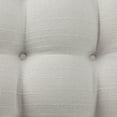 thumbnail image 4 of (2 pack) Mainstays Textured Chair Seat Pad (Chair Cushion), Silver Color, 1-Piece, 15.5" x 16", 4 of 5
