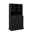 thumbnail image 7 of Black Bathroom Laundry Cabinet. E1 Construction, 150lbs Load Support. Maximize Space With Adjustable Shelves. Keep Organized Removable Bags. Attractive Square Handle. Coated For A Smooth Surface., 7 of 7