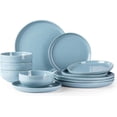 thumbnail image 1 of GBHOME Ceramic Dinnerware Set for 4, 12pcs Stoneware Plates and Bowls Sets, Handmade Chip and Scratch Resistant Dishes Set, Dishwasher & Microwave Safe, 1 of 7