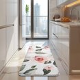 thumbnail image 4 of Pioneer Flower Floral Print Pattern Kitchen Rug Mat,Kitchen Runner Rugs Non Skid Washable,Decorative Kitchen Floor Mats for Kitchen,Sink,Laundry,17"x47.2", 4 of 7