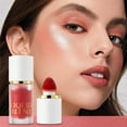 thumbnail image 4 of Sokhug Lip & Cheek Rouge Blusher Liquid Pigmented Blendable Natural Daily Face Makeup Multi-Use Cosmetics 0.21 fl oz, 4 of 5