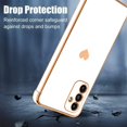 thumbnail image 3 of for Samsung Galaxy A34 5G Case Love Heart Plating Electroplate Luxury Elegant Case Camera Protector Soft TPU Shockproof Protective Corner Back Cover Galaxy A34 5G Case -White, 3 of 10