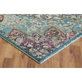 thumbnail image 4 of Faded Distressed Contemporary Vintage Persian Area Rug Aqua Blue/, 4 of 5