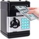 thumbnail image 3 of Hucha Negra para Niños, Caja de Ahorro de Dinero en Cajero Automático Electrónico con Contraseña, Tarro de Dinero Seguro para Niños con Ranura para Billetes de Agarre Automático, Regalos de Juguete de, 3 of 4
