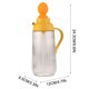 thumbnail image 3 of Botella dispensadora de aceite de vidrio | Diseño a prueba de fugas de apertura automática | Recipiente de condimentos domésticos para vinagre de aceite de soja | Operación con una sola mano, 3 of 7