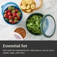 thumbnail image 2 of Farberware Professional 8-Piece Mixing Bowl Set with Matching Lids, 2 of 12