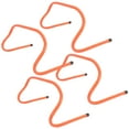 thumbnail image 4 of FONDOTIN 4-Pack Orange Plastic Agility Ladder Hurdles for Speed and Footwork Training, Professional Sports Equipment, 4 of 6