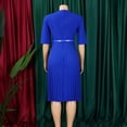 thumbnail image 6 of Dress For Women,Womens Bodycon Midi Dress Business Office Casual A-Line Dress, 6 of 8