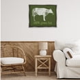 thumbnail image 3 of Stupell Industries Grass Fed Cow Animals Painting Gray Floater Framed Canvas Art Print Wall Art, 31 x 25, 3 of 10
