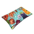 thumbnail image 3 of Haiem Pillowcase for Hair and Skin Queen - Vegetable Printed Soft Pillowcase with Envelope Closure-16"x24", 3 of 9