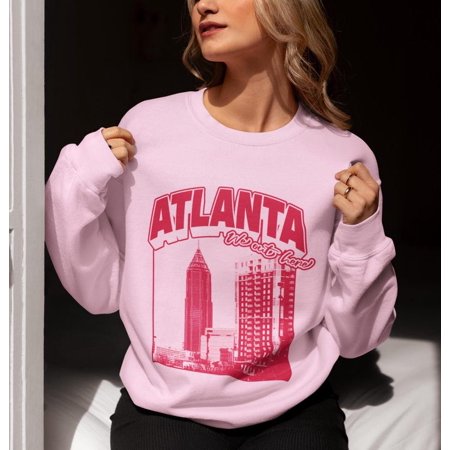 Atlanta City Sweatshirt, Bank Of America Plaza , United States Crewneck, Travelling Georgia Stat Pullover, Midtown Downtown
