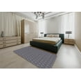 thumbnail image 5 of Ahgly Company Machine Washable Indoor Square Transitional Dark Goldray Area Rugs, 4' Square, 5 of 7