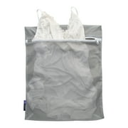 Laundry 360 4 Pack Active Wear Wash Bag Set, 16 x 19 and 12 x 15, White, Grey