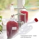 thumbnail image 5 of Injueey Válvula de escape unidireccional para elaboración de vino con tapa, válvulas de esclusa de aire transparentes, artesanía sellada Kits de equipo de elaboración de vino 1 PC Injueey HA3136-00B, 5 of 6