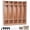 Model A, variant on Finished 5-Section Kids Coat Locker, Smooth Wood Surface with 10 Classroom Cubbies, 2 Anti-tip Kits, 4 Casters & 2 Storage Boxes for Kindergarten, Daycare or Home Use