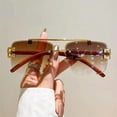 thumbnail image 2 of LILIANG Fashion Square Pilot Sunglasses Mens Women Retro Luxury Hip Hop Shades Glasses, 2 of 4