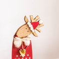 thumbnail image 4 of RV 2 piezas de decoración de escritorio de madera de Navidad, mini lugares de ciervos, decoración de regalos de Navidad, decoración de mesa de mostrador, el tamaño de la decoración es diferente Sailing Electrónica, 4 of 5