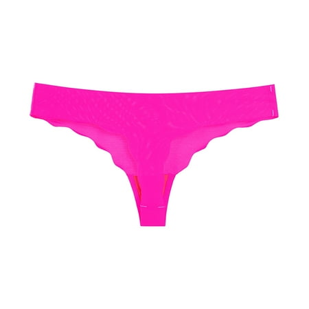 

ZMHEGW Panties For Womens High Waisted Patchwork Comt Low Waist Lace Thong Underwear Women Thongs