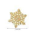 thumbnail image 2 of Broche de copo de nieve de Navidad para mujer, alfiler de diamantes de imitación, broches de traje, decoraciones, joyería para regalo de fiesta Ropa, zapatos y accesorios Miscelánea Blanco plateado Minnieouse AP015288-01, 2 of 6