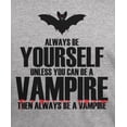 thumbnail image 4 of Old Glory Mens Halloween Always Be Yourself Vampire Short Sleeve T Shirt, 4 of 6