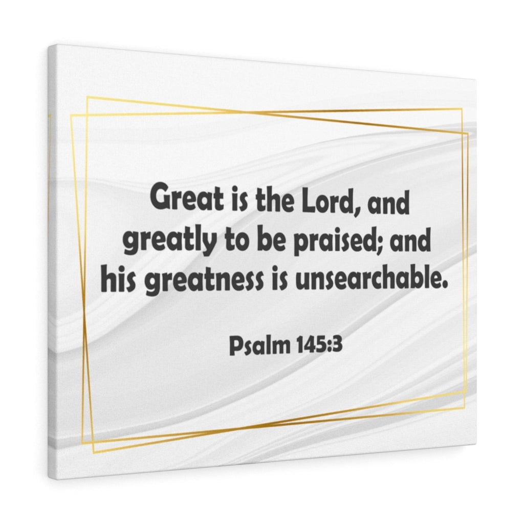 Scripture Walls Great Is The Lord Psalm 145 3 Bible Verse Canvas scripture-walls-great-is-the-lord-psalm-145-3-bible-verse-canvas