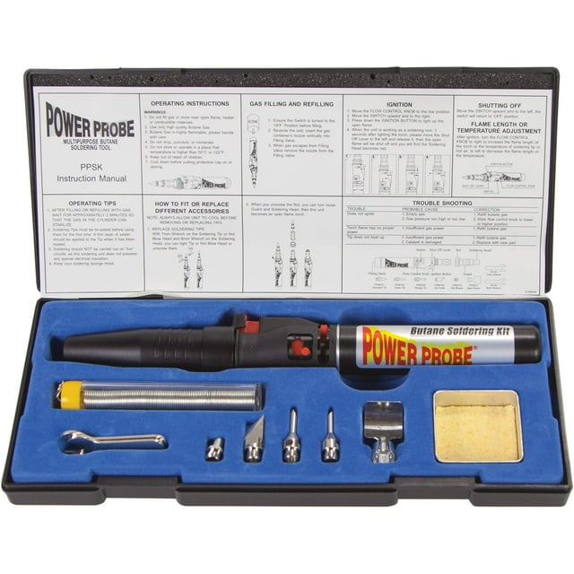 Kit de soldadura a butano Power Probe PPSK Automotive Black