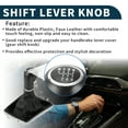 thumbnail image 3 of Unique Bargains Gear Shifter Knob with Cover 6 Speed Manual Stick Shifter Knob for Opel for Astra III 2004-2010 Plastic, 3 of 6