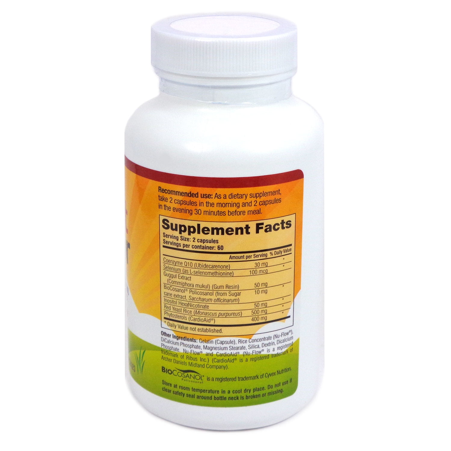 New Health Heart Savior CoQ10 Capsules, Cholesterol Support