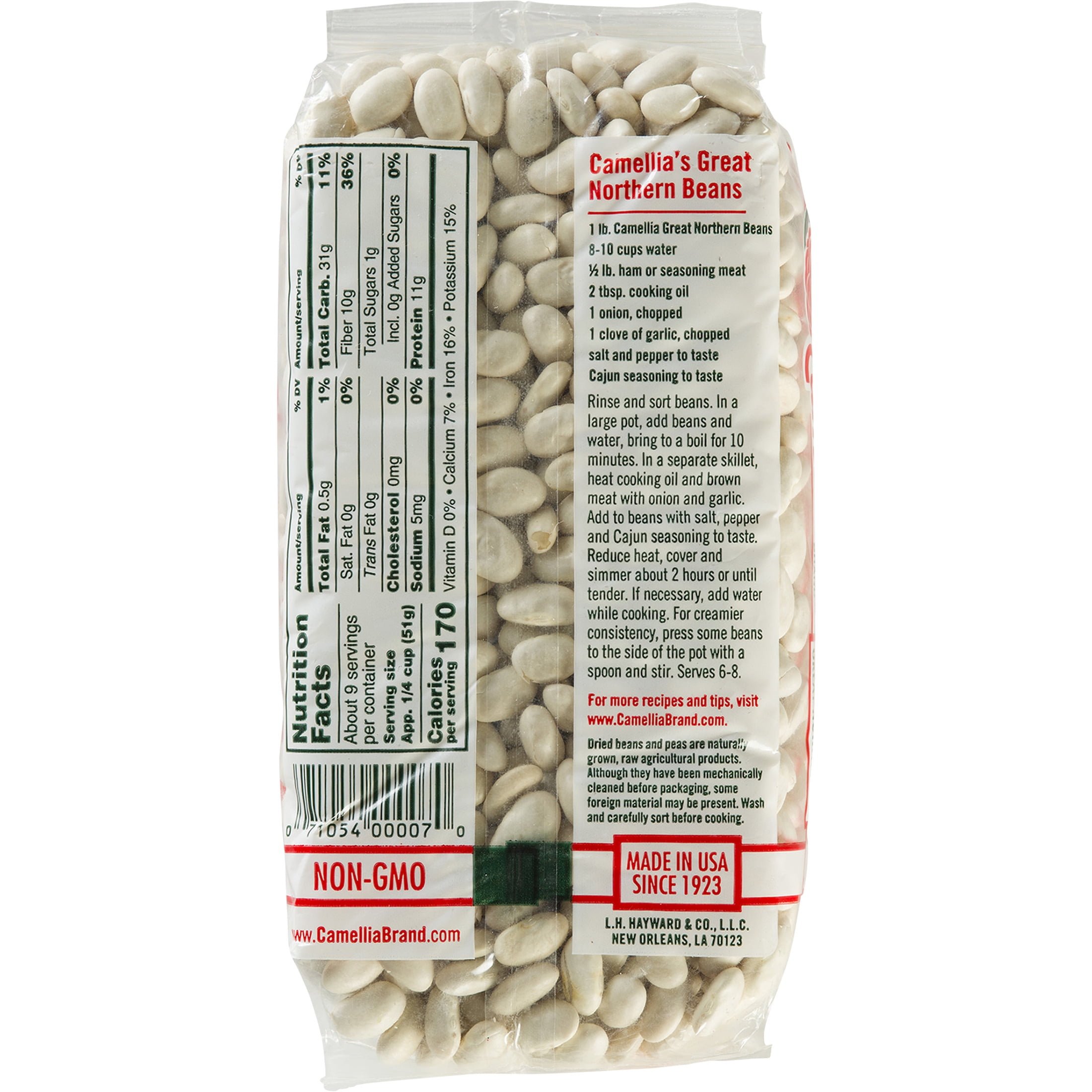 Camellia Brand Great Northerns 1 lb