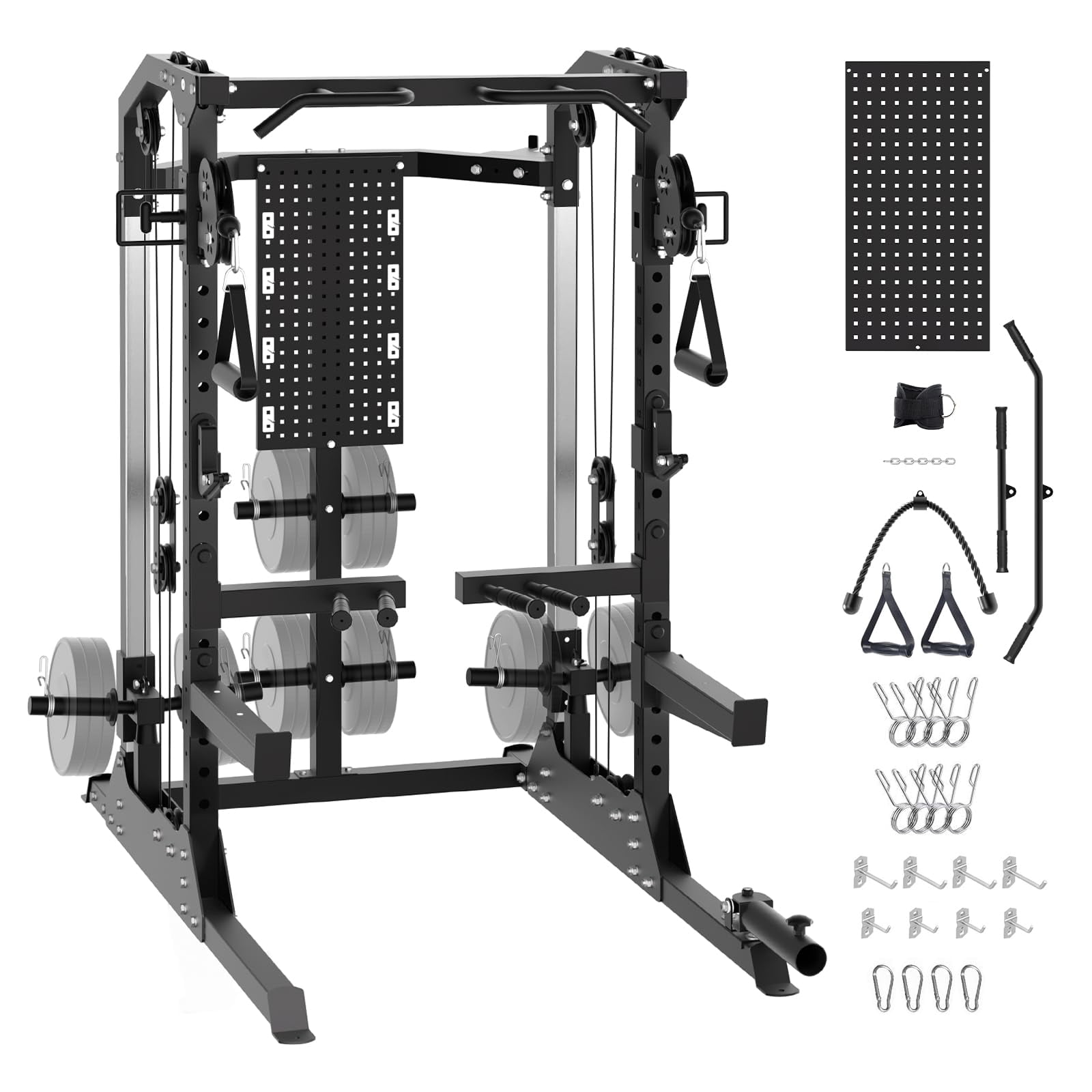 RitKeep M10 Power Rack for Home Gym, 1500LB Capacity Multi