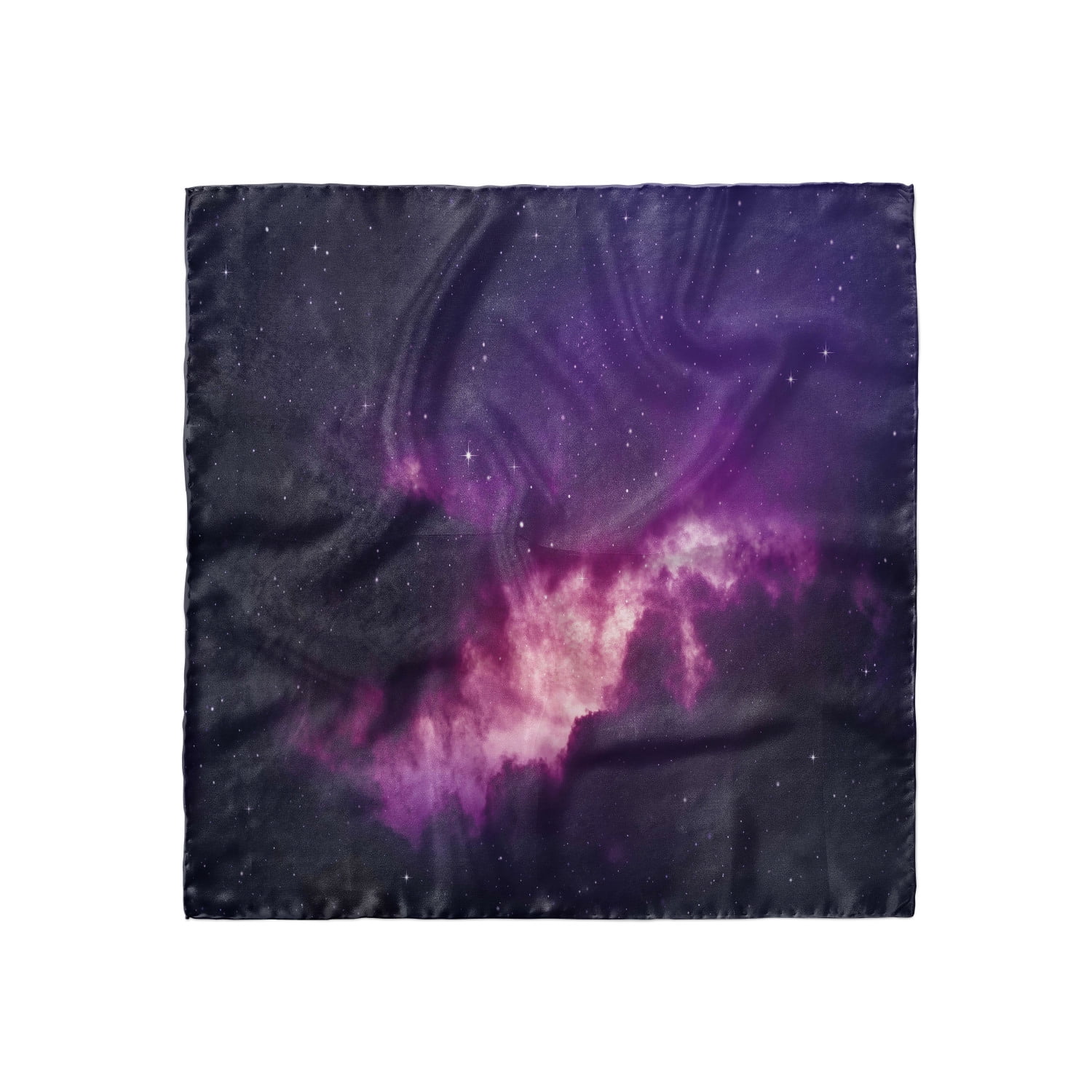 Ambesonne Landscape Headscarf Purple Shade Skies Hijab Scarf