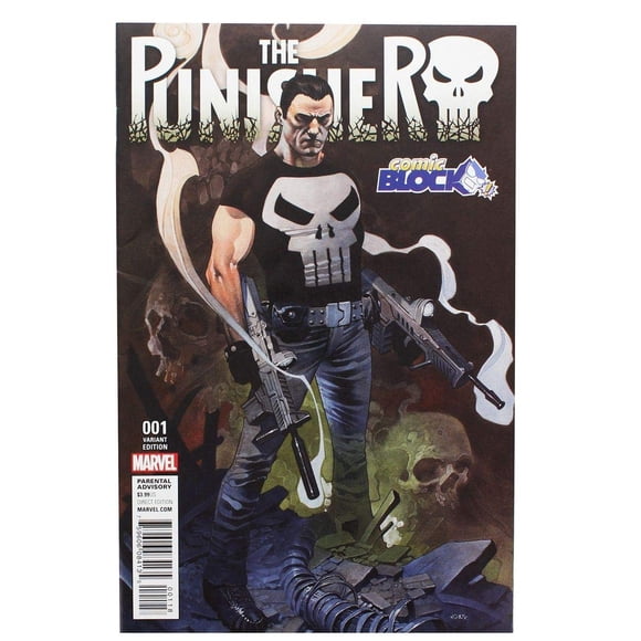 Cómic The Punisher #1 (portada exclusiva de Comic Block)