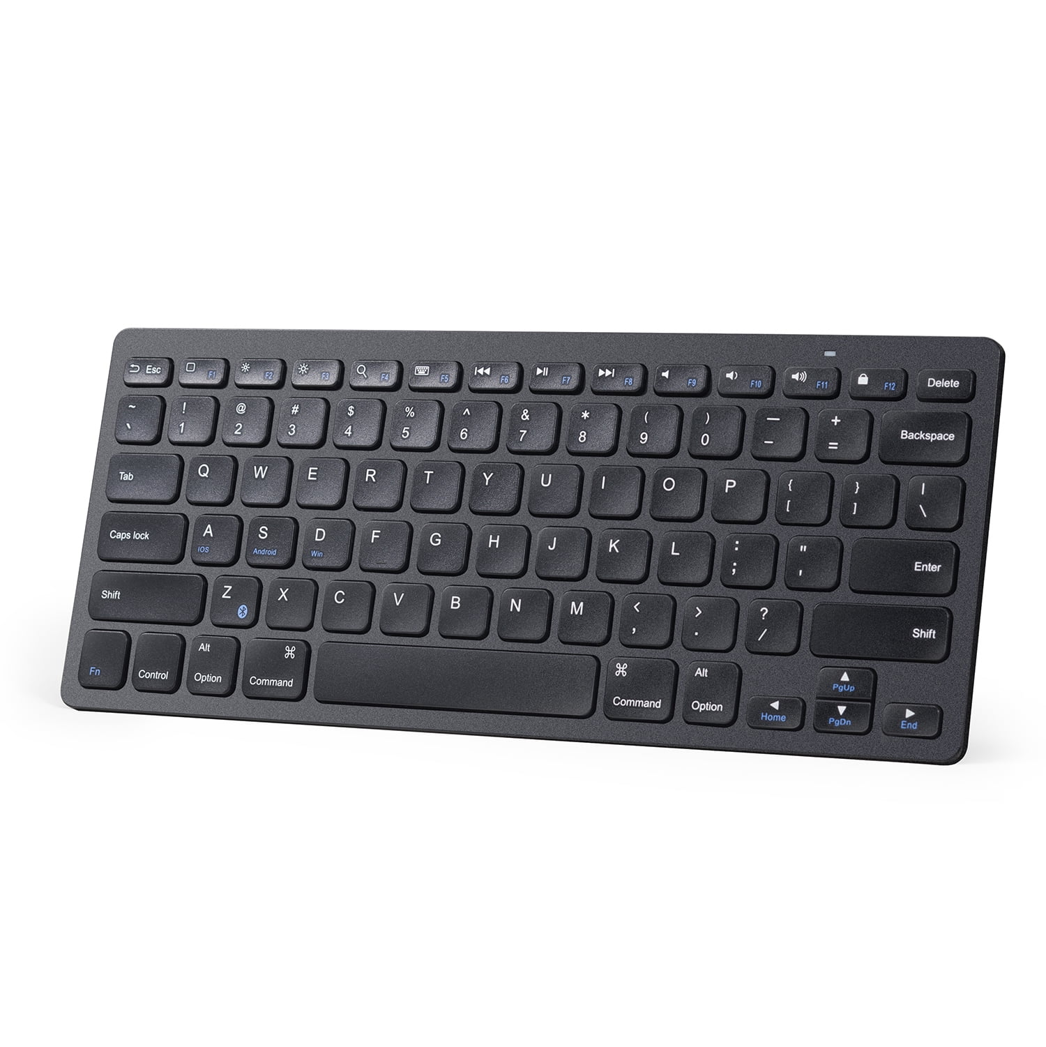 Anker Bluetooth Ultra-Slim Keyboard for iPad, Galaxy Tabs and Other Mobile Devices, Black