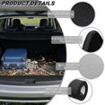 thumbnail image 6 of Yspwyqan SUV Trunk Mat, Gothic Skeleton Floral Wipeable Cargo Mat Rear Trunk Line, Grip-Backed Vehicle Interior Accessory Suitable for Most Sedans SUVs Wagons, 6 of 7