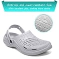 thumbnail image 4 of Unisex Garden Clogs Slip-on Garden Shoes Lightweight Summer Beach Sandals Outdoor Beach Slippers Anti-Slip Water Shoes, 4 of 7