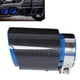 thumbnail image 3 of Punta de escape de acero inoxidable fácil de instalar tubo azul único entrada recta de 21 pulgadas para modificación de automóvil universal para automóvil ANGGREK Otros, 3 of 8