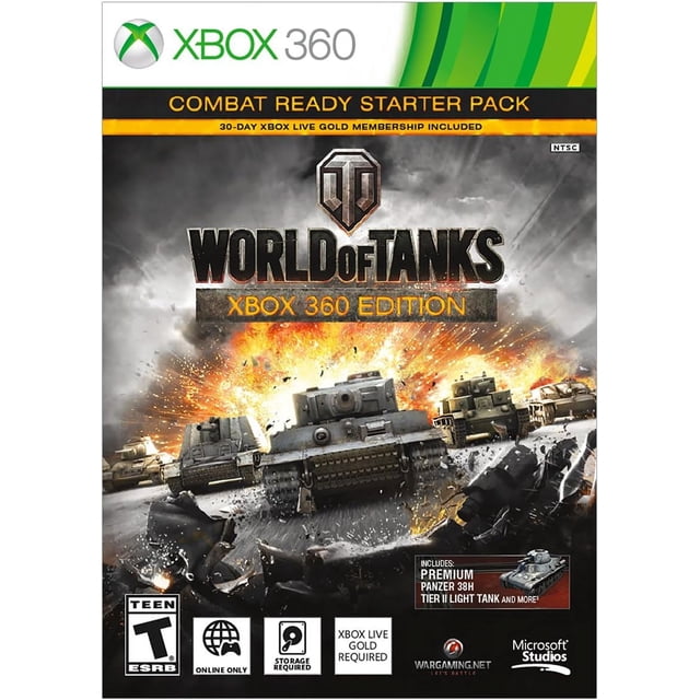 World of Tanks - Xbox 360 Microsoft xbox 360