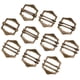 thumbnail image 2 of 10 Hebillas Metálicas para Chalecos, Botones para Ropa, Hebillas para Cinturón Decorativas, 2 of 7