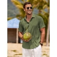 thumbnail image 4 of Coshow Mens Button Down Dress Shirts Business Casual Long Sleeve Wrinkle Free Blouses, 4 of 8