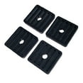 thumbnail image 3 of 4Pcs Rubber Shock Absorbing Pads for Air Conditioner Vibration Control, 3 of 8