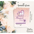 thumbnail image 5 of Darling Souvenir Pink Birthday Invitation Card Printable Elegant Fill or Write In Blank Party Invites 28 Pcs 5 x 7 Inches, 5 of 5