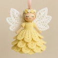 thumbnail image 7 of CY5O5ee DIY Crochet Ornaments for Christmas Tree Hanging Christmas Holiday Decor Gift Craft Decor for Friends Hanging Ornaments Merry Christmas 5/4/3/2/1PCS, 7 of 7
