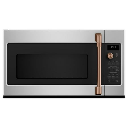 Café - 1.7 Cu. Ft. Convection Over-the-Range Microwave with Air Fry - Stainless steel