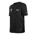 thumbnail image 2 of Men's-New Era x Felt  Black Texas Rangers T-Shirt, 2 of 5