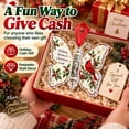 thumbnail image 5 of Christmas Cash Gift Butterfly Ornament Money Holder for Tree Decorations,Butterfly-Shaped Displays Rolled Cash,Festive Hanging Keepsake for Trees, Giving and Seasonal Holiday Decor,Z-D, 5 of 9
