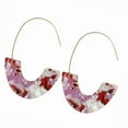 thumbnail image 3 of Pendientes estilo vintage Minnieouse 1 par suministros para fiestas día de San Valentín azul marrón, 3 of 6