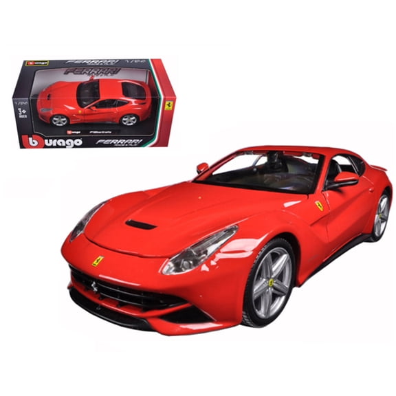 Ferrari F12 Berlinetta Yellow 1/24 Diecast Model Car by Bburago
